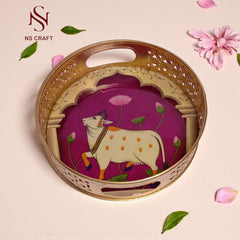 Decorative Pichwai Tray