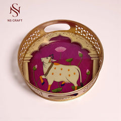 Decorative Pichwai Tray