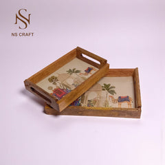 Handcrafted Mango Wood Trays