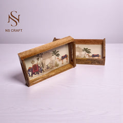Handcrafted Mango Wood Trays
