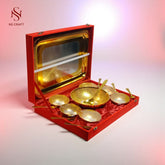 Elegant 7-Piece Bowl Set in Velvet Box