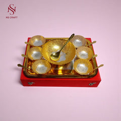 Elegant 7-Piece Bowl Set in Velvet Box