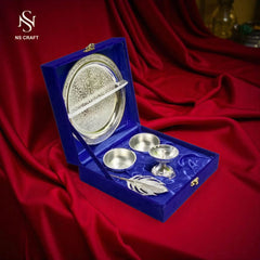 Traditional Pooja Thali Set with Gift Box