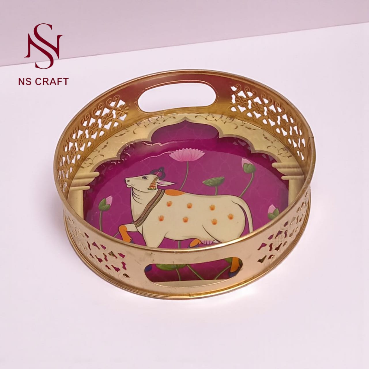 Decorative Pichwai Tray