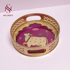 Decorative Pichwai Tray
