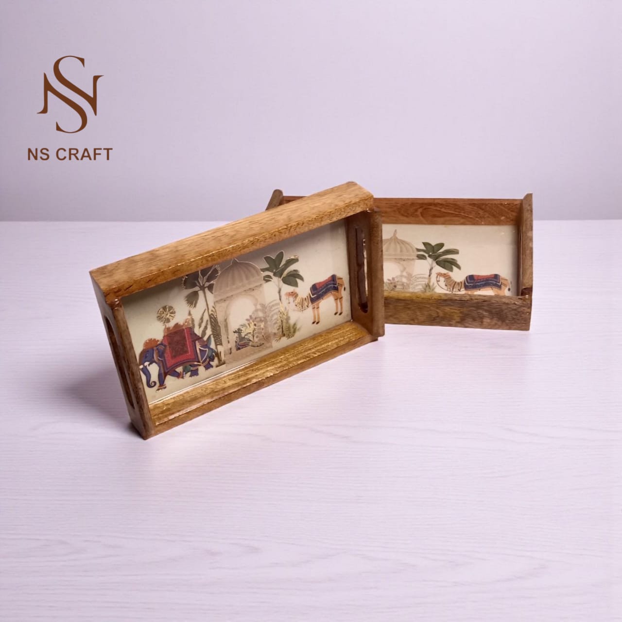 Handcrafted Mango Wood Trays