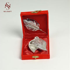 Traditional Kumkum Storage Box  In Velvet Box