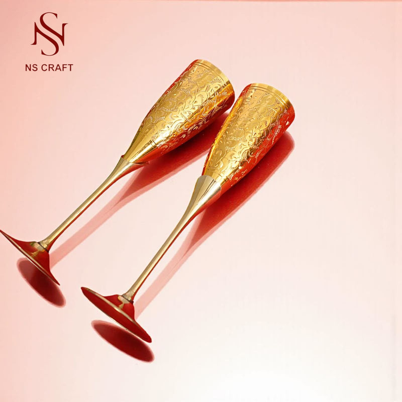 Silver Plated Wine Goblet In Velvet Box