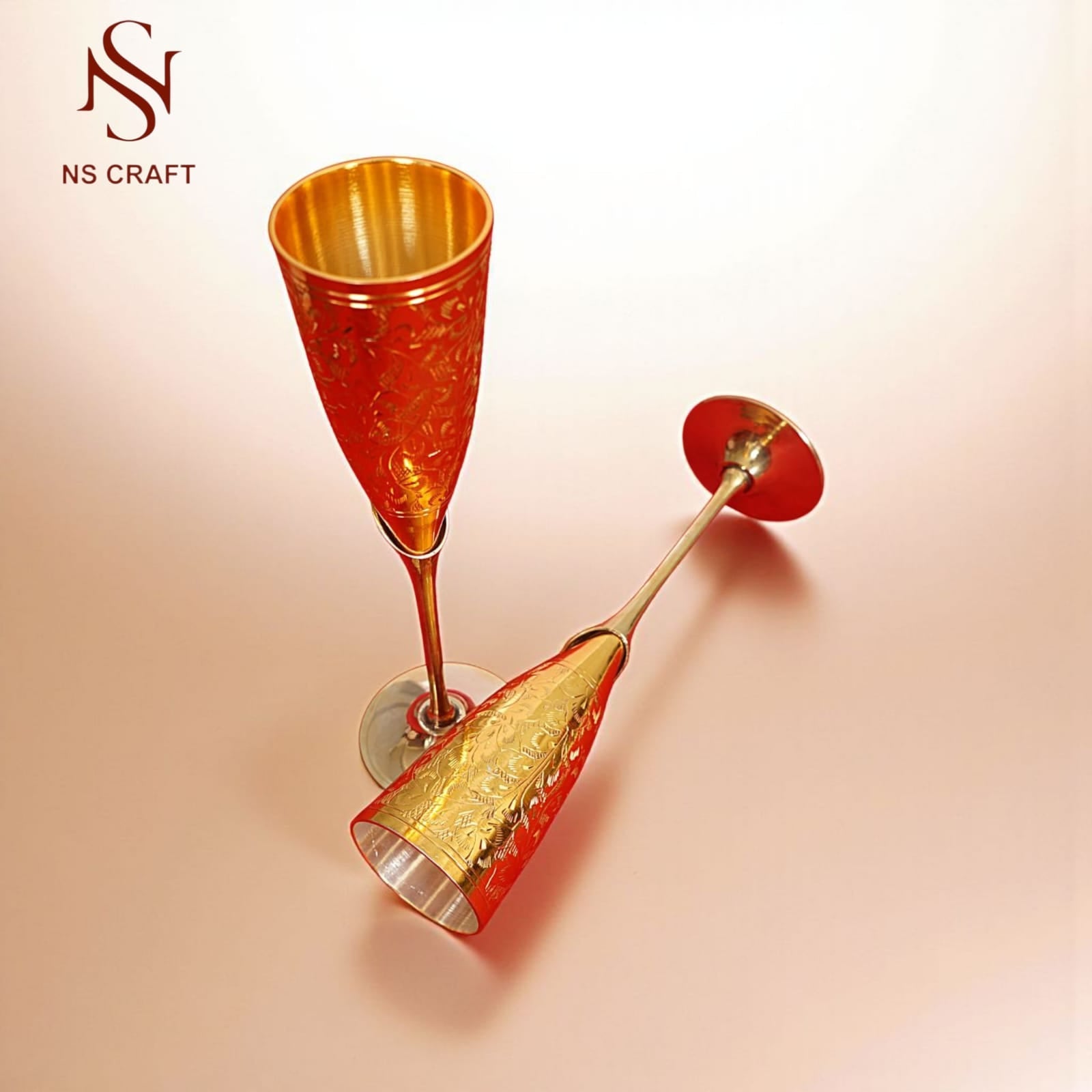 Silver Plated Wine Goblet In Velvet Box