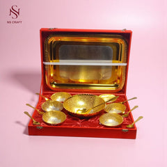 Elegant 7-Piece Bowl Set in Velvet Box