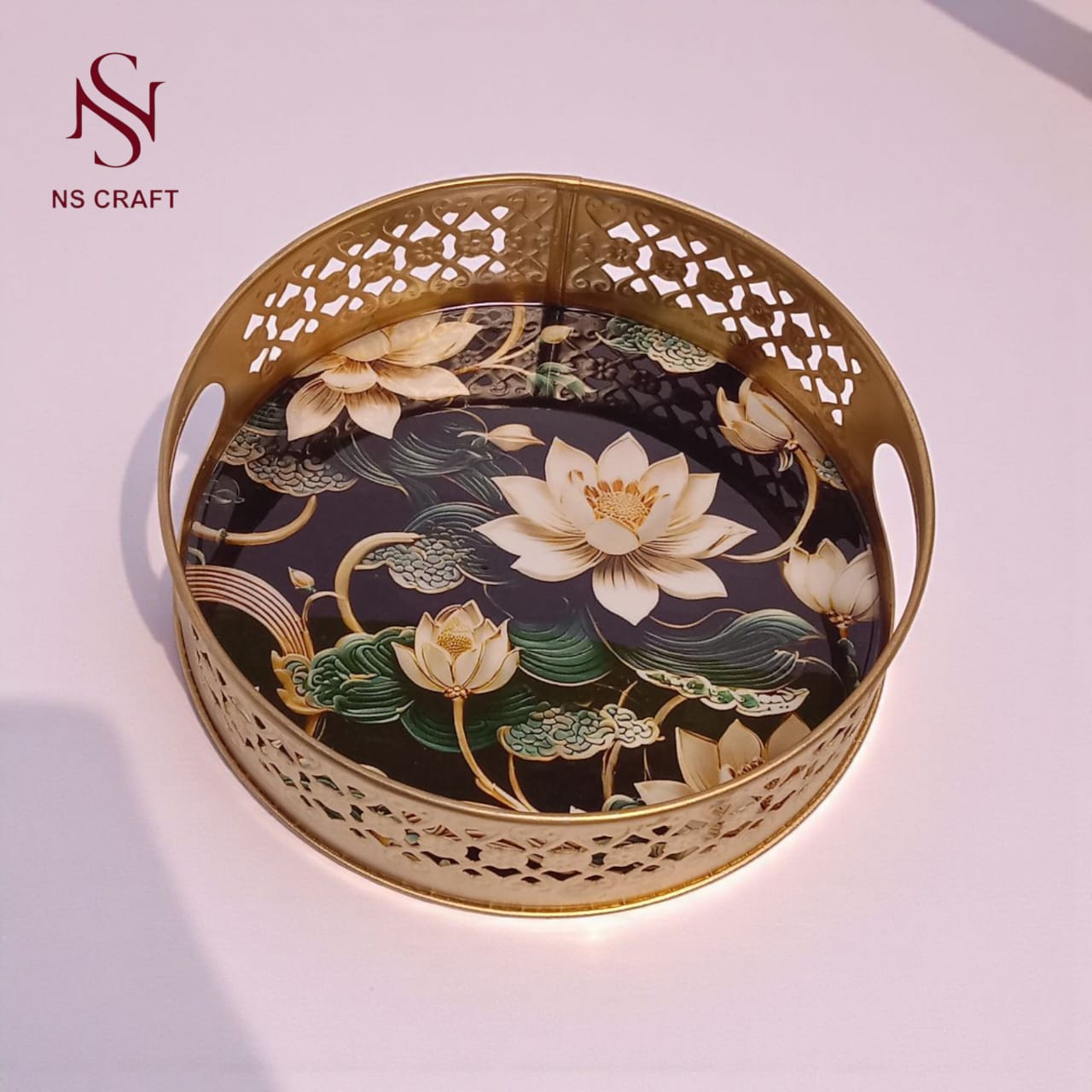 Decorative Pichwai Tray