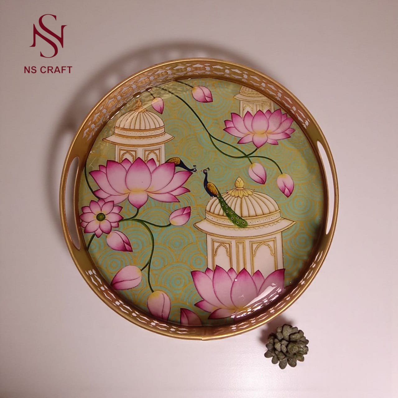 Decorative Pichwai Tray