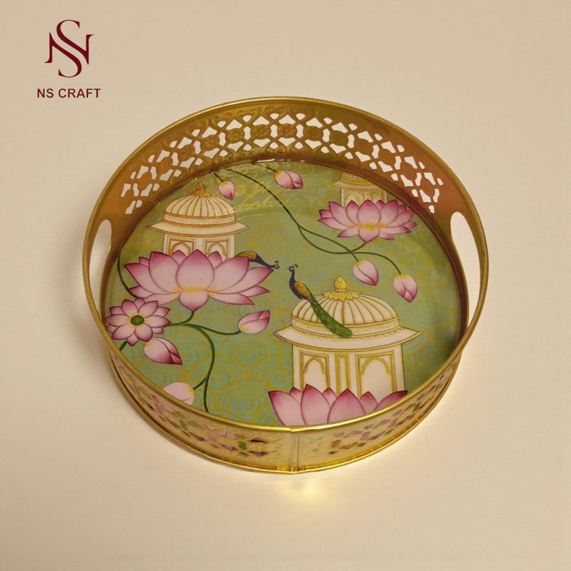 Decorative Pichwai Tray